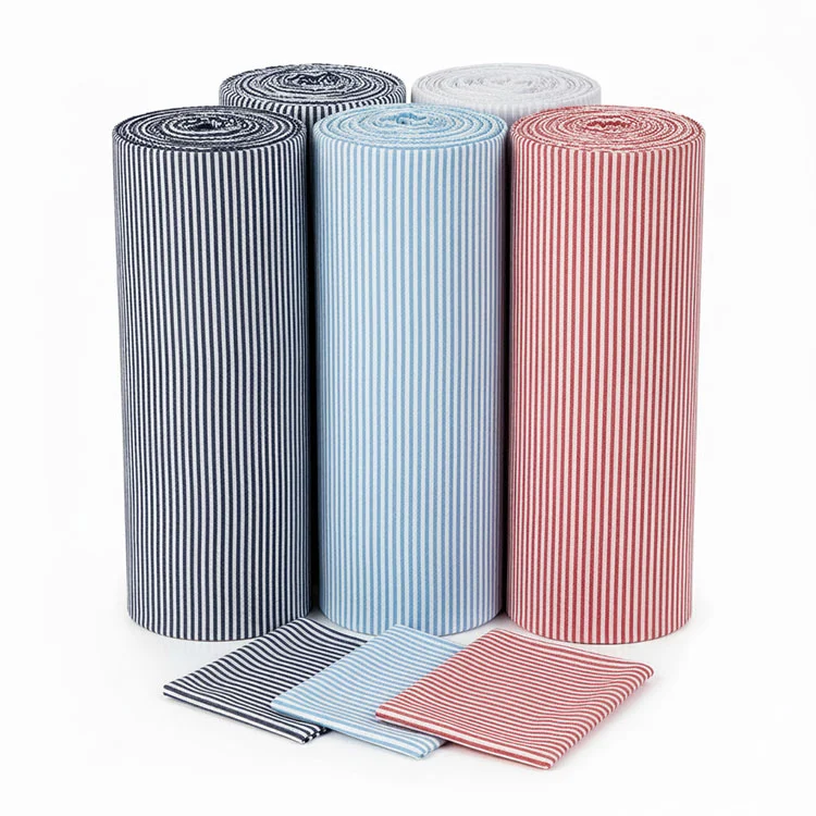 ナイロンストライプオックスフォード裏地