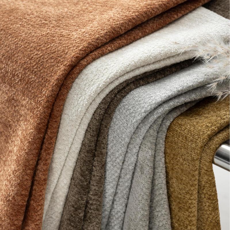 スノーフレーク フリース シェニール カーテン生地